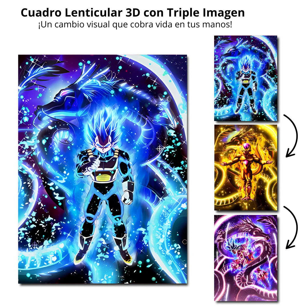 Póster Anime 3D Holo DB Super™