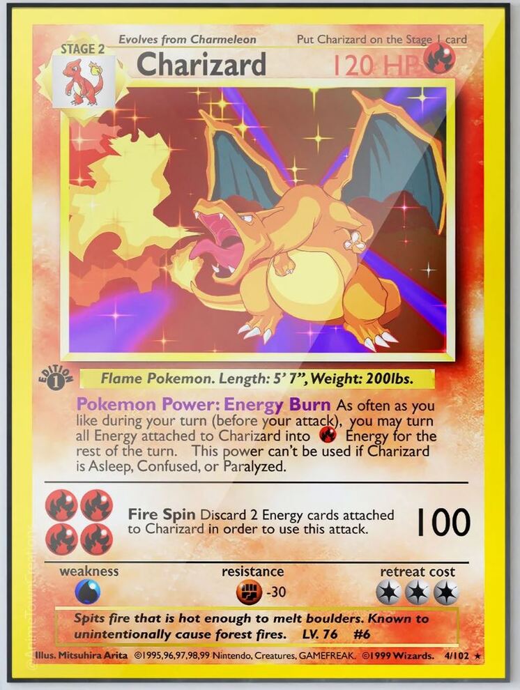 Póster Anime 3D Holo Pkmn™