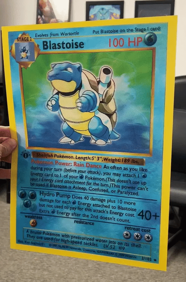 Póster Anime 3D Holo Pkmn™